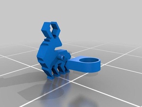 prueba de cabra 2 joyería 3d print model - Mito3D