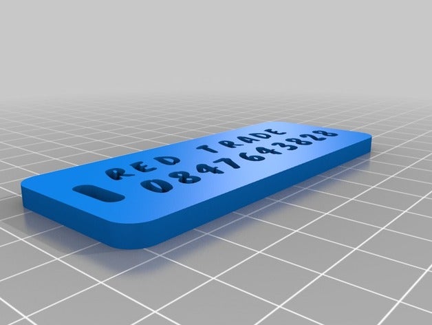 red de comercio organización personalizado 3D print model - Mito3D