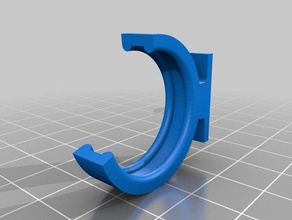 supporto per tubo cose organizzazione 3d print model - Mito3D