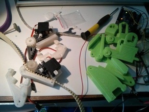active lock t5 timing belt robotics 3d print model - Mito3D
