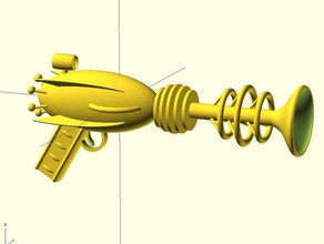 personalizzabile pistola a raggi il costume gli alieni customizer flash gordon giocattolo 3d print model - Mito3D