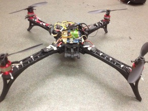 tembloroso brazo revisión mikeybs fpv quadcopter rc vehículos heli 3d print model - Mito3D
