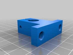 laser mount parts 3d print model - Mito3D