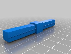 conectores de barras aluminio otros personalizador 3d print model - Mito3D