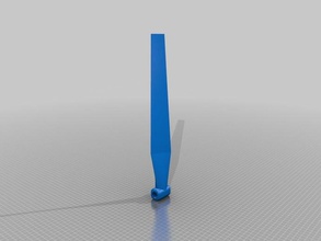 les vents de l'hélice 1 lame ingénierie 3d print model - Mito3D