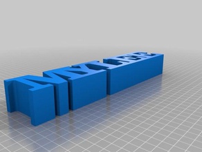 my customized daughters name other 3d print model - Mito3D