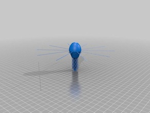 customized jellyfish animals 3d print model - Mito3D