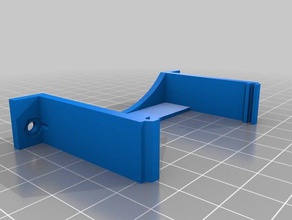 my customized moab mother all fan brackets 80mm ramps 3d printer parts 3d print model - Mito3D