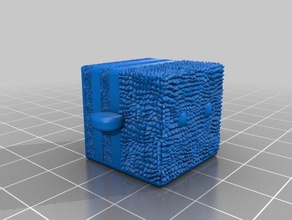 bee cube creatures 3d print model - Mito3D