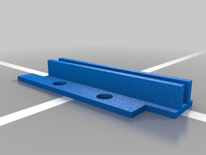modular track guide 3mm Plexiglas Elektronik 3d print model - Mito3D