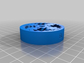 mi personalizados dentada 3 tol partes rodamiento 3d print model - Mito3D