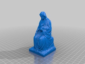 jesus christ statue scans replicas 123d catch lord 3d print model - Mito3D