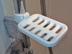 piatto di sapone bagno doccia portasapone cortesia 3d print model - Mito3D