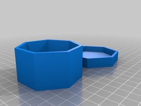 7-sided box containers customized 3d print model - Mito3D
