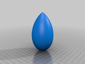 keskin yumurta matematik özelleştirilmiş 3d print model - Mito3D