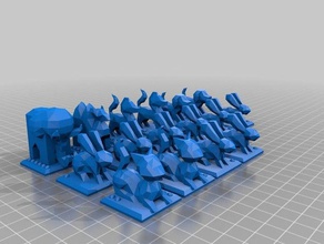 arimaa 1 juegos de la junta el ajedrez pieza piezas replicador mesa 3d print model - Mito3D