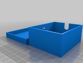 box 55x70mm micro arduino hid interface electronics 3d print model - Mito3D