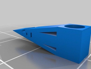 détenteur de l'encens outils ac conditionneur d'air cône les cônes insence insense bâton bâtons 3d print model - Mito3D