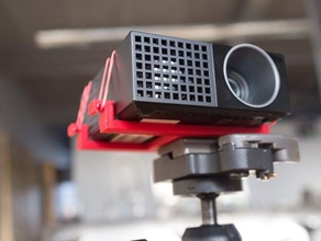 üçayak mini projektör dell m109s araçlar tutucu pico projeksiyon eşleme 3d print model - Mito3D