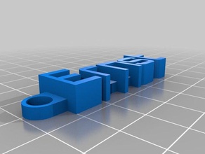 ernst Schlüsselbund - Organisation angepasst 3d print model - Mito3D