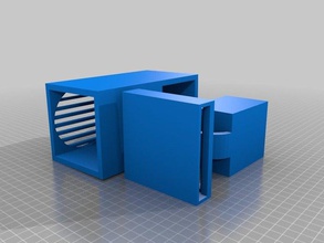 tragbare Klimaanlage v3 3d drucken ac Gewohnheit druckte fan 3d print model - Mito3D