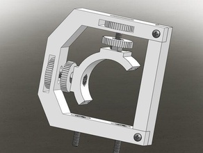 50w ebay laser cutter tube hangers parts 3d print model - Mito3D