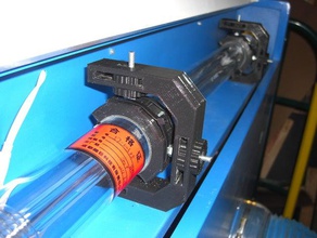 50w ebay lazer kesici tüp askıları diy 3d print model - Mito3D