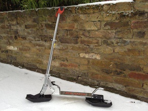Schnee scooter Schuh sport im freien Eis der Schlitten winter 3d print model - Mito3D