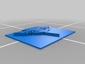 tng romulan amblemi redux işaretler logoları 3d print model - Mito3D