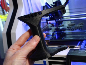 la mano de montaje cámara rig gopro monte 3d print model - Mito3D