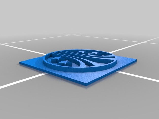 estados unidos colonial marine corps emblema sinais logotipos 3D print model - Mito3D