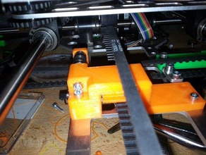 xy belt idler k8200 3drag printer parts velleman 3d print model - Mito3D