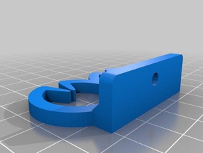 cable manager mount organization 3d print model - Mito3D