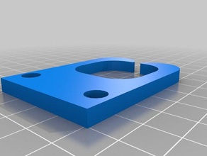 rack-Kabel-Halterung 2 computer 3d print model - Mito3D