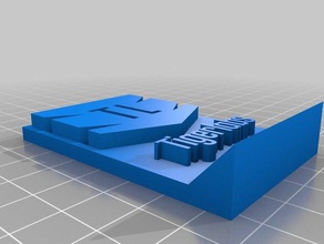 tigerlabs 3d impressão logotipo svg 3d print model - Mito3D