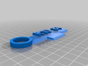 chevy llaveros personalizado 3d print model - Mito3D