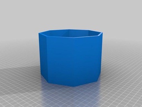 8-sided box containers customized 3d print model - Mito3D