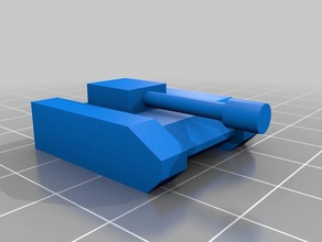 tanque tank - Spielzeug Spiel Zubehör einfach 3d print model - Mito3D
