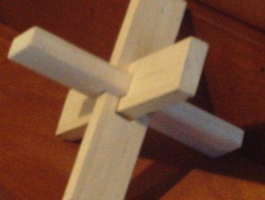 puzzle charpenters de la cruz rompecabezas 3d print model - Mito3D