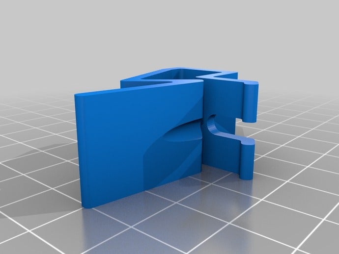 moyen pet cage clip les animaux de compagnie 3D print model - Mito3D