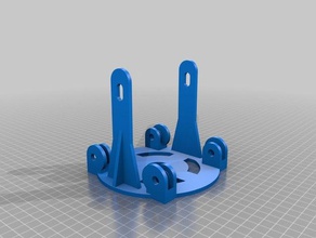 soporte para filamento editableroller ring universal filament spool holder 3d printer accessories customized 3d print model - Mito3D