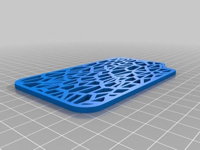 sabun tutucu plaka voronoi banyo 3d print model - Mito3D