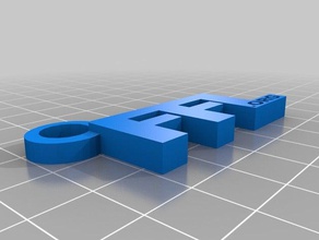 ffl Anahtarlık fayetteville free Kütüphanesi 3d print model - Mito3D