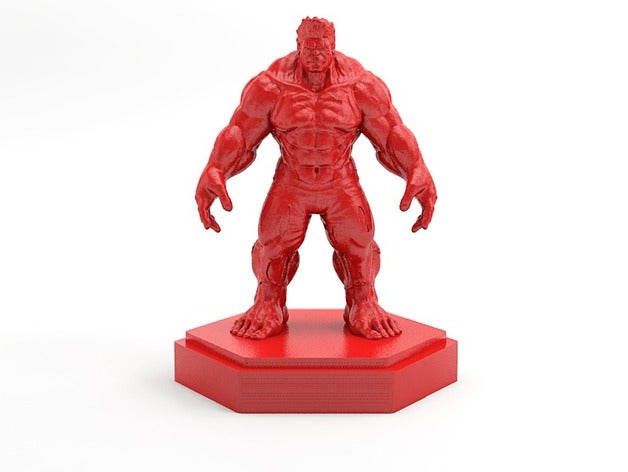 hulk les créatures incroyable 3D print model - Mito3D