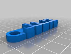 julie organización personalizado 3d print model - Mito3D