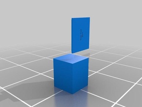 anpassbare text-Dimensionen Container 3d druckbar editierbar jeden Tag haben Halter home Haus Haushalt namhafte name klein kleine box Lagerung 3d print model - Mito3D
