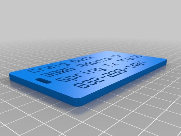 mi personalizados personalizador versión de equipaje etiqueta número teléfono organización 3D print model - Mito3D