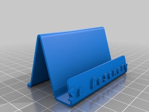 bus de la tarjeta los contenedores personalizado 3d print model - Mito3D
