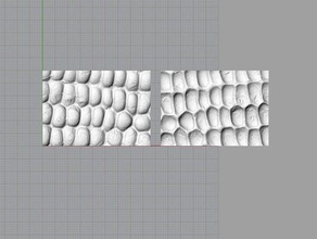 molds corn texture 3d printing tests 3d print model - Mito3D