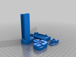 ttb 2x dna20 mod diy mech box vape vaporizer 3d print model - Mito3D